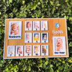 1st Year Photo Frame - Baby Photo Board
